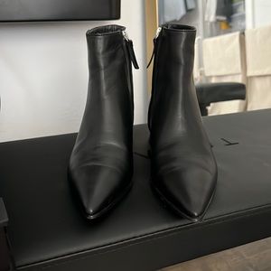 Freda Salvador Pointed Toe Heel Boots